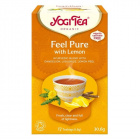 Yogi Tea Organic citromos tisztító tea édesgyökérrel, fahéjjal és gyermekláncfűvel (17x1,8g) 17db 