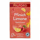 Milford őszibarack-citrom ízű gyümölcstea (20x2,25g) 20db 