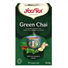 Yogi Tea Organic zöld chai zöld tea - fahéj, gyömbér (17x1,8g) 17db 