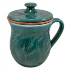 Pintér Zs. gyógyteás mázas bögre szűrővel 1db 