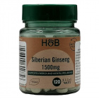 Holland & Barrett Szibériai Ginseng tabletta 1500 mg 120db 