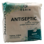 Carin antiseptic szárnyas intimbetét ( ultravékony) 9db 