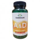 Swanson A&D vitamin halolajból kapszula 250db 