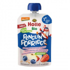Holle bio gyümölcspüré, pingvin porridge - zabkása (1év+) 110g 