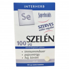 Interherb szerves szelén 100mcg tabletta 60db 